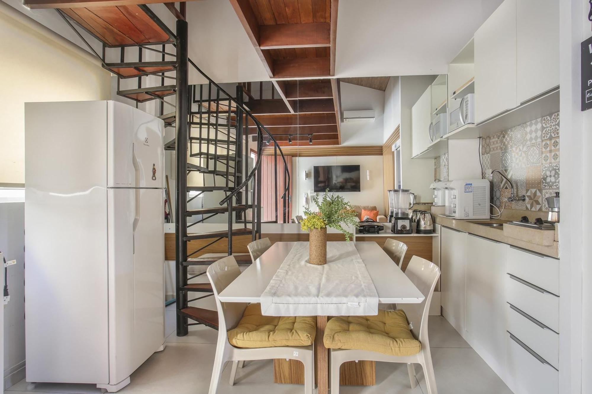 Flat Solar água Mezanino Apartamento